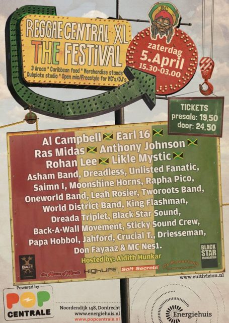 Reggae Central XL-poster