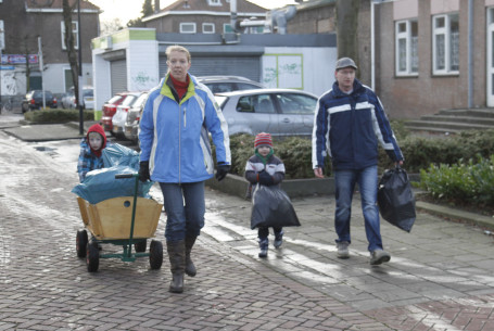 Kerstbomen dag van inzameling2