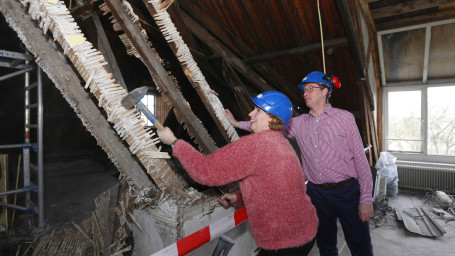Verbouwing School Vest in Dordrecht gestart