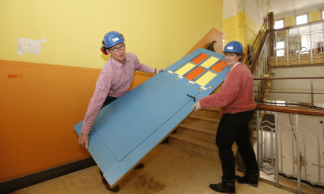 20160104 Verbouwing School Vest in Dordrecht gestart Dordrecht Tstolk
