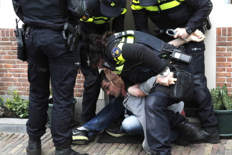 Wilders-protest-arrestatie (1)