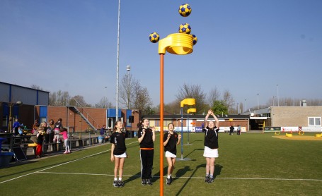 Korfbal inloopdagen 2014 Oranje Wit 3