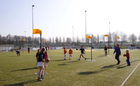 Korfbal inloopdagen 2014 Oranje Wit