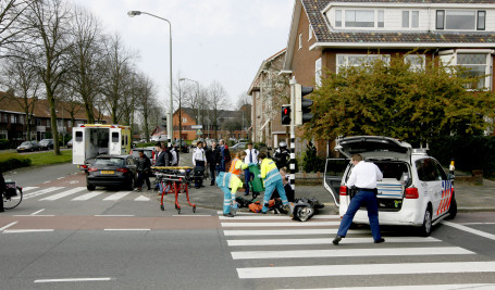 Scooterrijder gewond op Krispijnseweg4