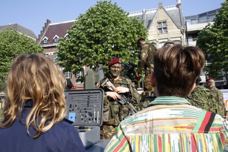 Landmachtdag 2014 Scheffersplein Dordrecht