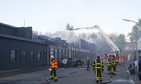 Grote brand op industrieterrein in Zwijndrecht3