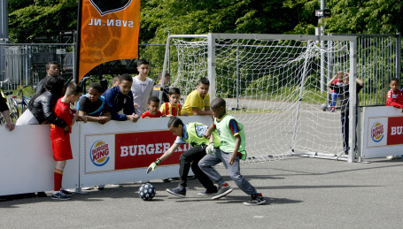 Straatvoetballen bij FC Dordrecht