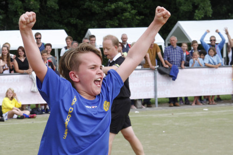 OBS Dubbeldam schoolkorfbalkampioen van Nederland Nationale Korfbal dag Schoolkorfbal
