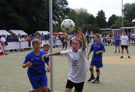 OBS Dubbeldam schoolkorfbalkampioen van Nederland Nationale Korfbal dag Schoolkorfbal