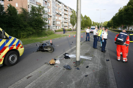 Motorrijder zwaargewond bij vlucht voor Politie2