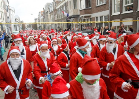 Santa run binnenstad Dordrecht6