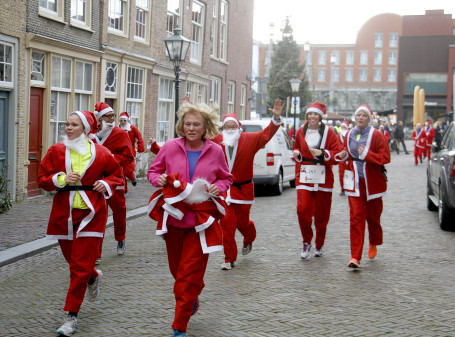 Santa run binnenstad Dordrecht3