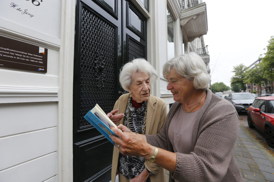 Miep Diekmann even terug in Dordrecht DordtCentraal
