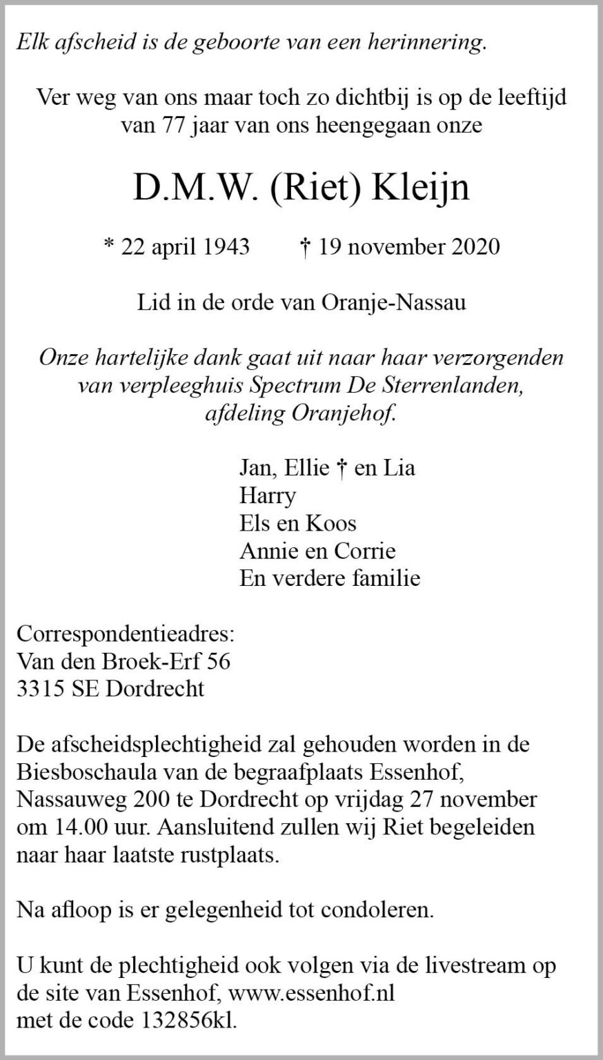 Familieberichten Archieven - Pagina 14 van 259 - DordtCentraal | Gratis ...