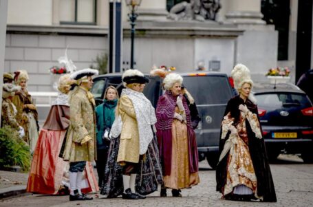 Filmopnames voor televisiereclame 300 jaar Staatsloterij
