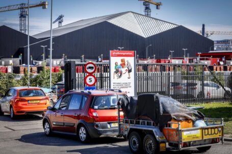 Drukte bij milieustraat