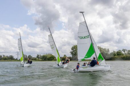 Open dag bij zeilafdeling op De Grote Rug