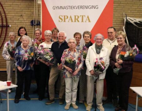Joke Vogel-Vigelius al 85 jaar lid van Sparta Dordrecht
